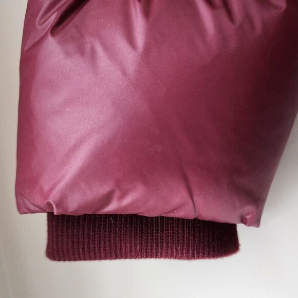 Koolaburra by Ugg Midweight Puffer with Corduroy Accents | Women's XL | Burgundy - Picture 9 of 13